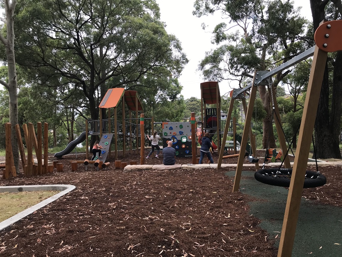 Neegulbah Park playground upgrade 2021